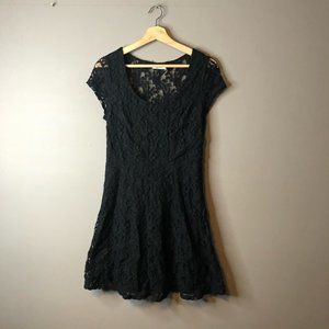 Kimchi blue black lace dress medium UO